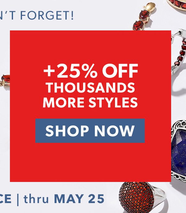 Plus 25% Off 1000 of Items. Shop Now