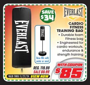 Everlast Cardio Fitness Training Bag