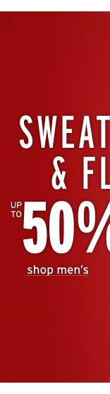 Up to 50% OFF Sweatshirts & Fleece - Click to Shop Men's