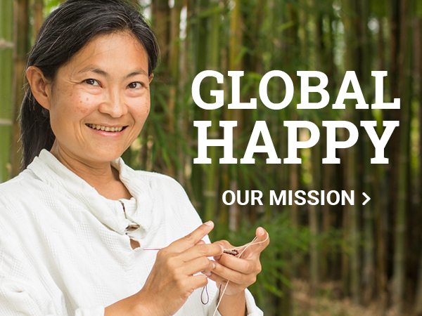 GlOBAL HAPPY - our mission.