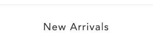 Shop new arrivals.