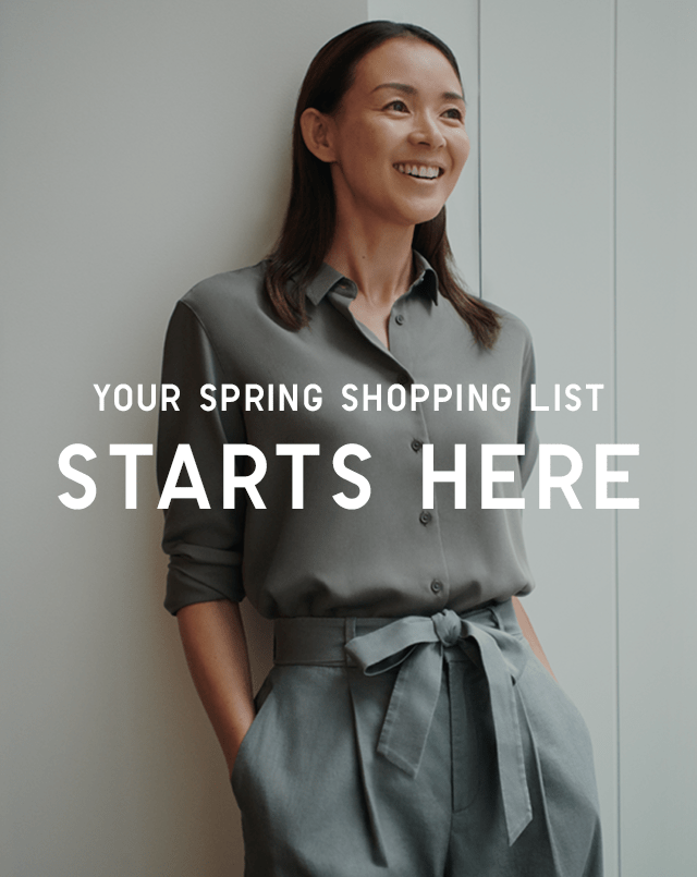 YOUR SPRING SHOPPING LIST STARTS HERE