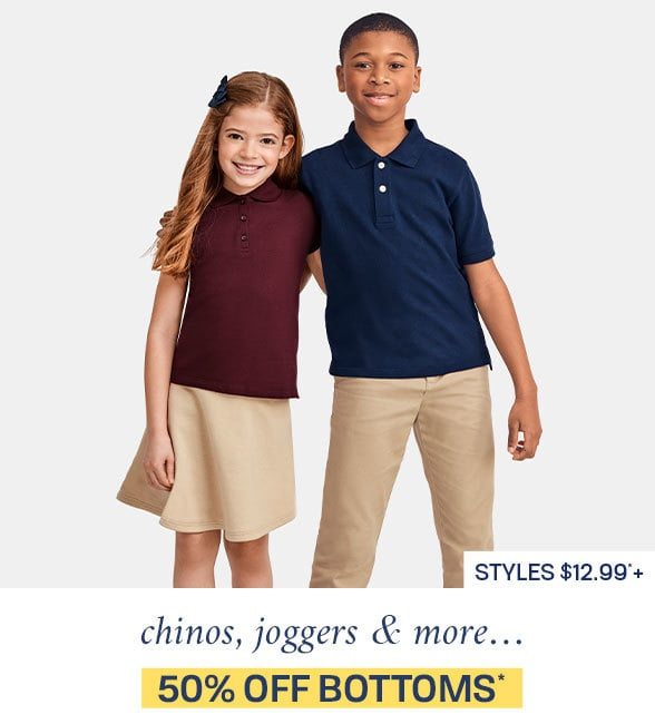 50% off Bottoms