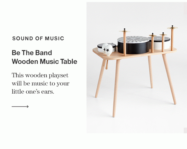 Be The Band Wooden Music Table