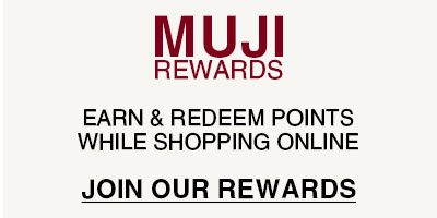 Sign Up for Our MUJI Online Rewards