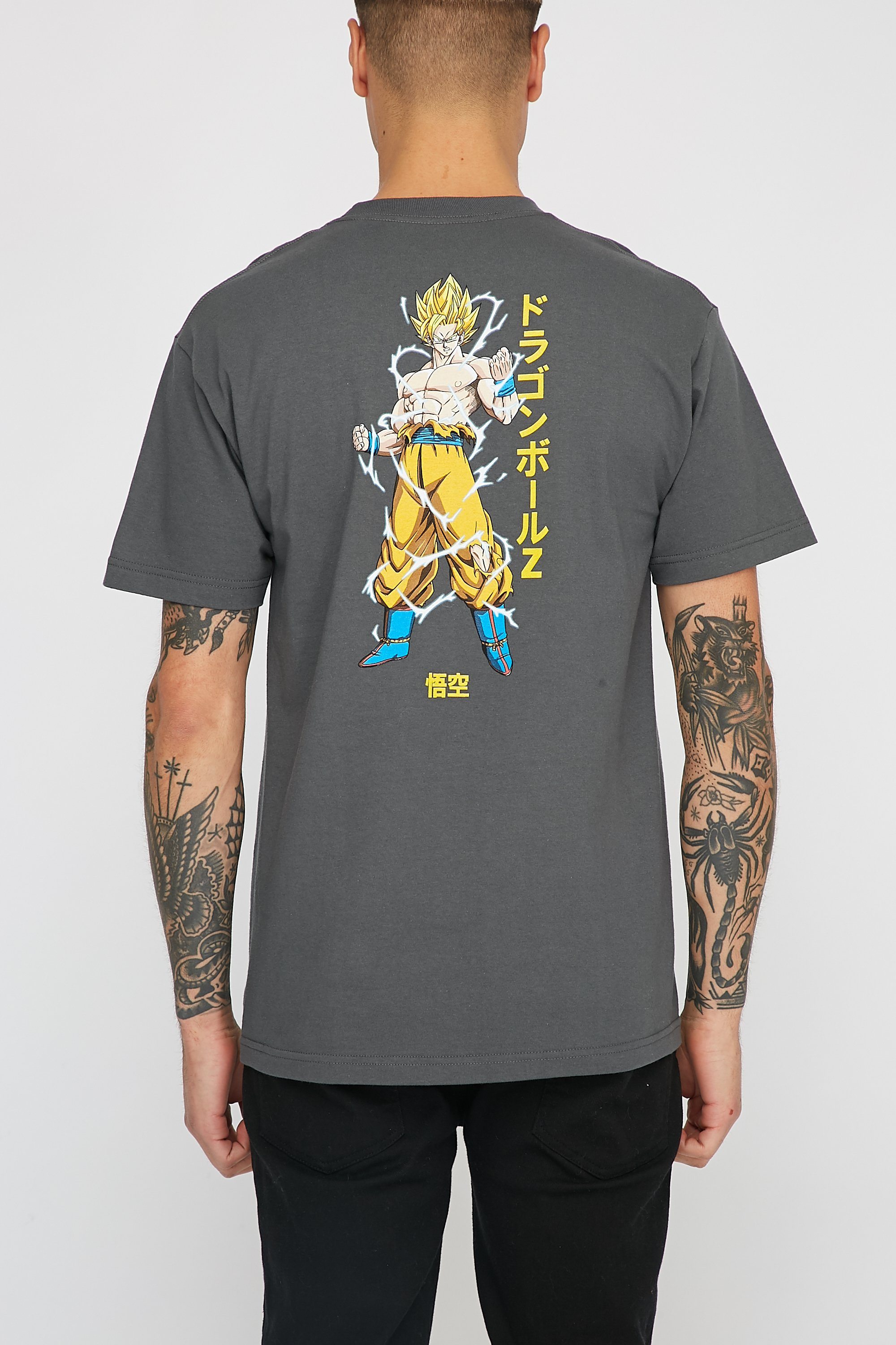 Image of Primitive x Dragon Ball Z Super Saiyan Goku T-Shirt