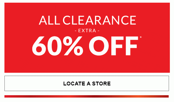 All Clearnace 60-75% off 