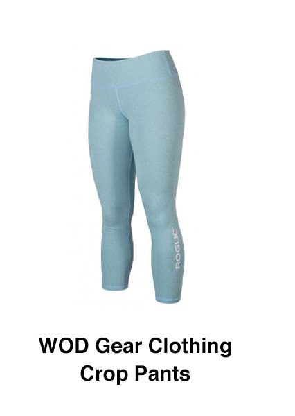 WOD Gear Clothing Crop Pants - Water Blue