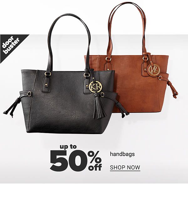 Up to 50% off Handbags - Shop Now