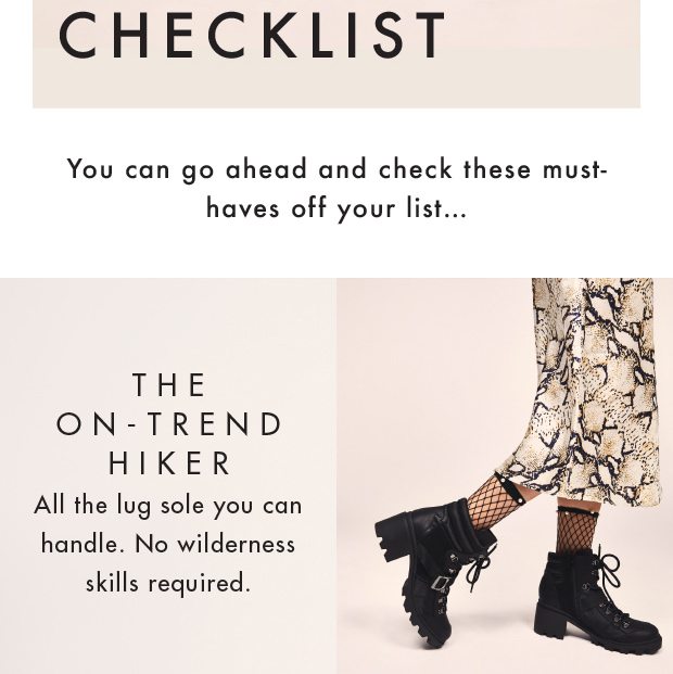 CHECKLIST