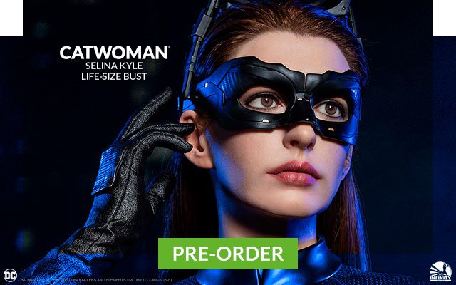 Catwoman (Selina Kyle) Life-Size Bust by Infinity Studio X Penguin Toys