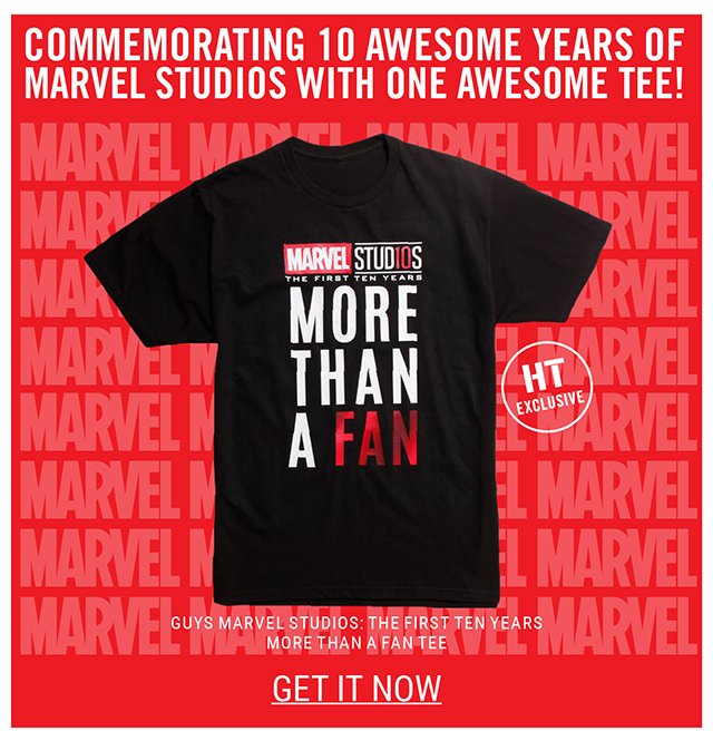 Marvel Studios: The FIrst Ten Years More than a Fan Tee