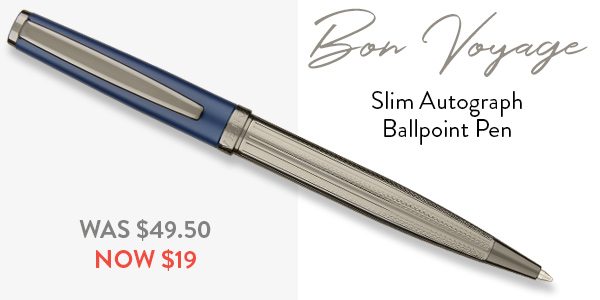 Slim Autograph Ballpoint Pen