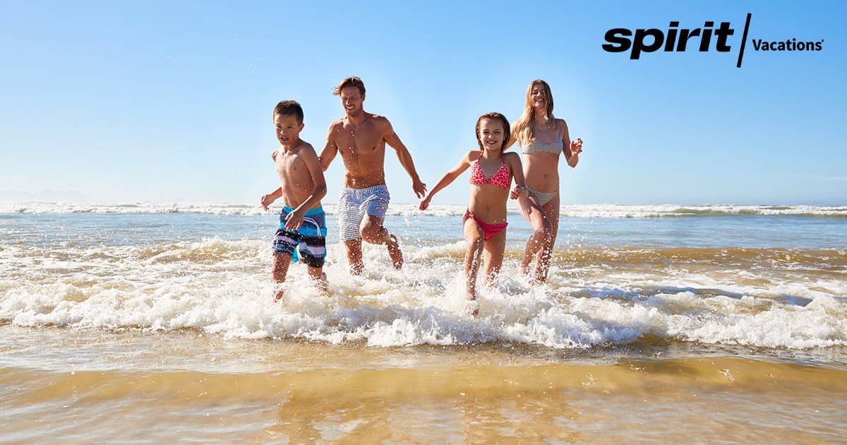 Save big on your winter vacation when you bundle your flight and hotel with Spirit Vacations!