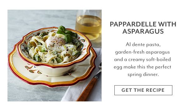 Pappardelle with Asparagus