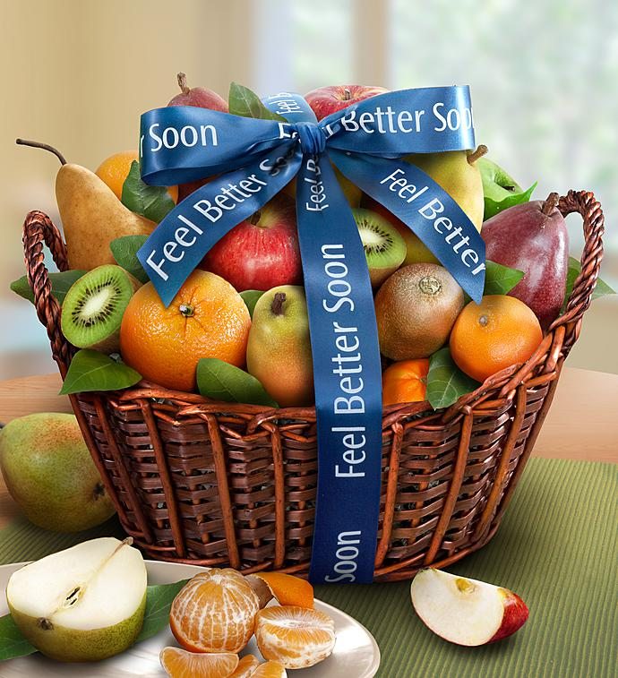 Get fruit. Get well Basket. Get well Flowers and Gift Baskets. Get well soon Gift Baskets. Get well soon Flower Baskets.