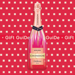 A bottle of Chandon sparkling wine