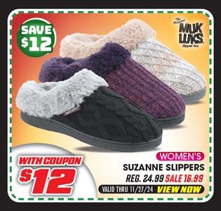 Muk Luks Suzanne Women's Slippers