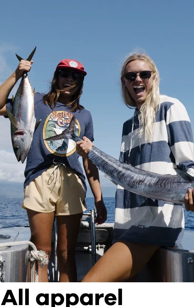 Shop All Salty Crew Apparel Fish Image