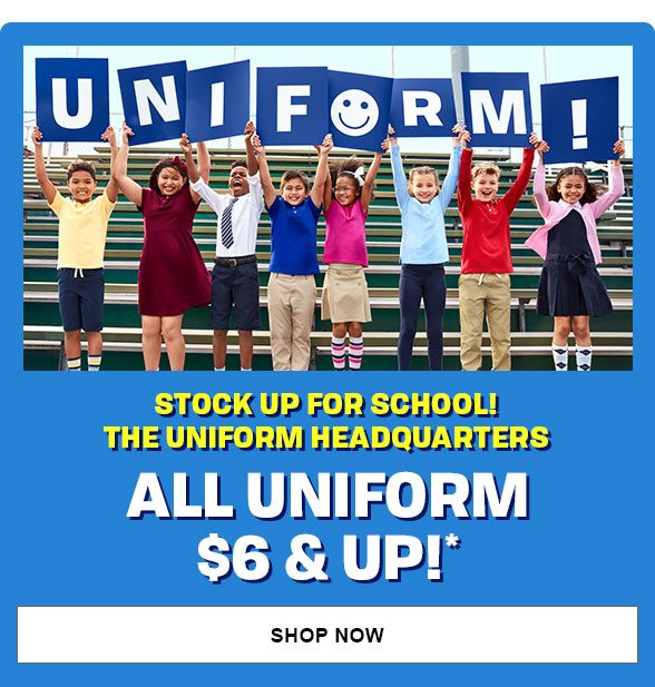 $6 & Up All Uniform