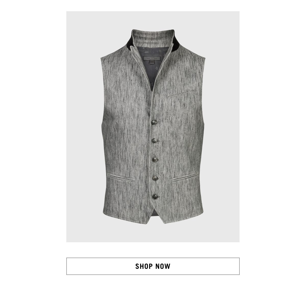 WOODWARD SLIM FIT PEAK LAPEL VEST