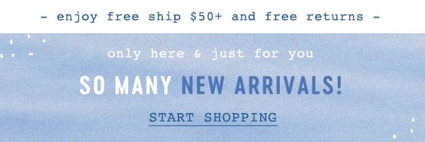 Shop new arrivals.