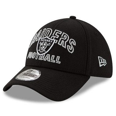 Las Vegas Raiders New Era 2020 NFL Draft City 39THIRTY Flex Hat - Black