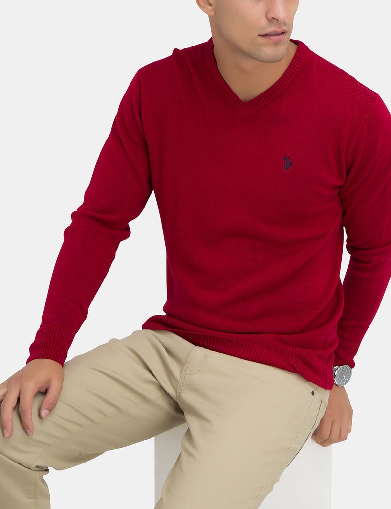 SOFT V-NECK SWEATER