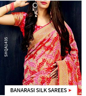 Banarasi Silk Sarees for Night Weddings. Shop!