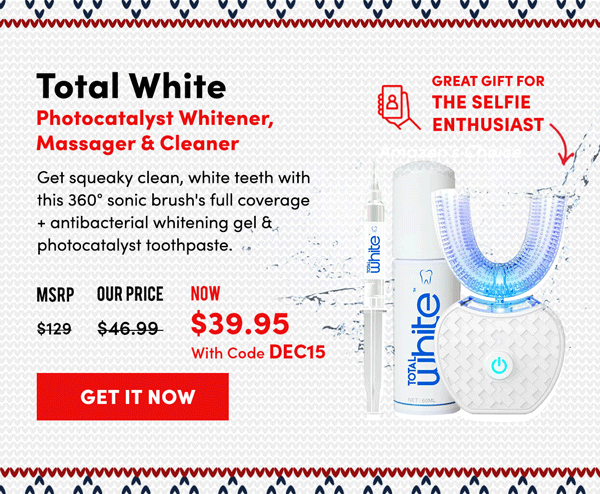 Total White Teeth Cleaner | Shop Now