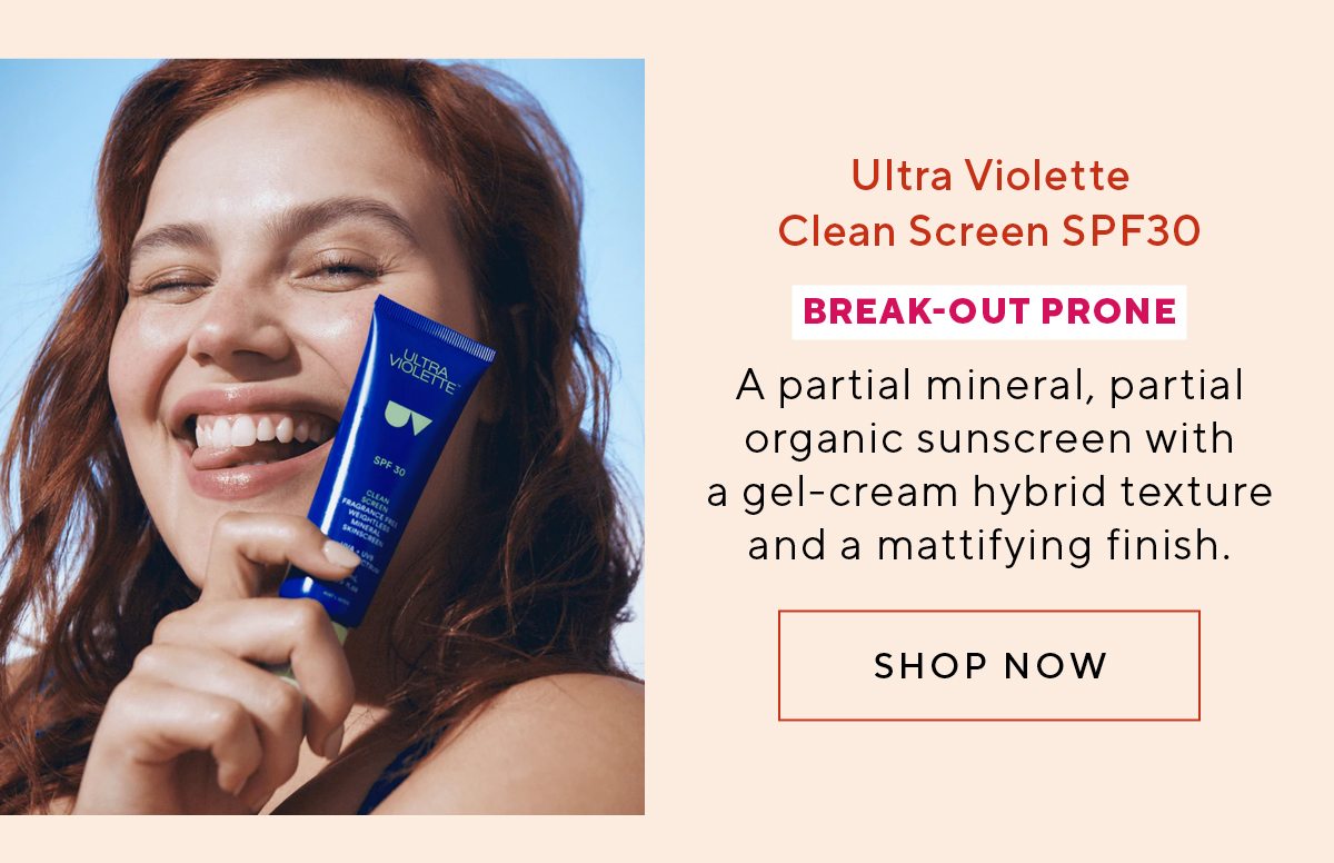 Ultra Violette Clean Screen SPF30