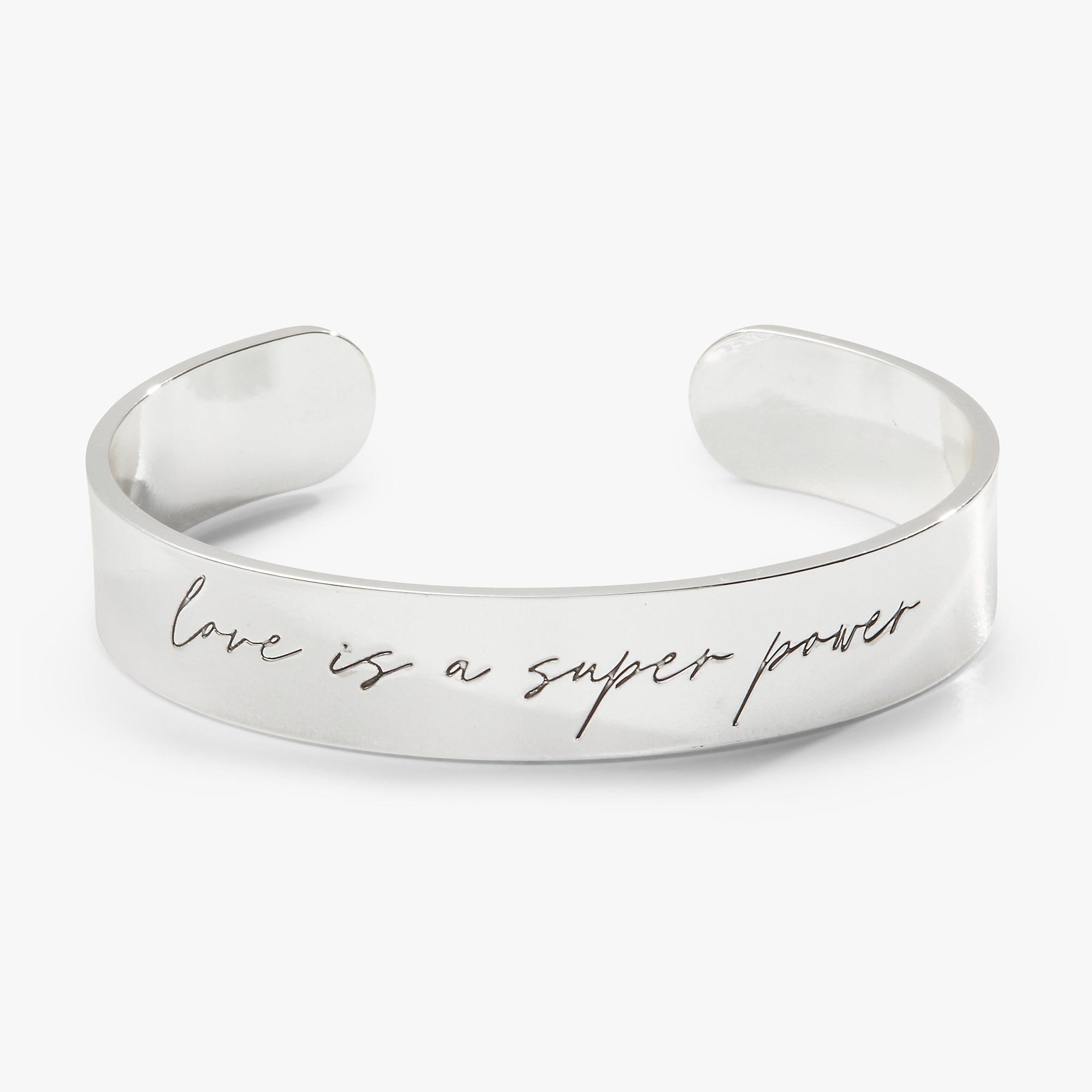 Love is a Superpower Cuff Bracelet