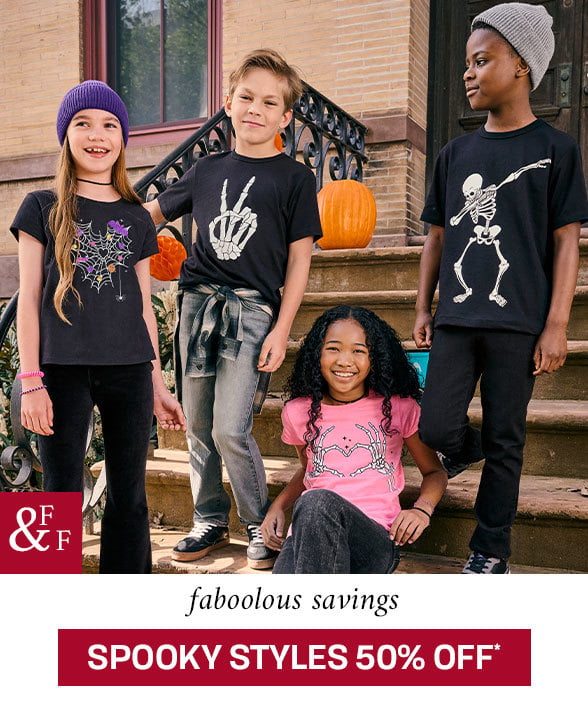 50% off Halloween Styles