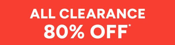 80% off Clearance