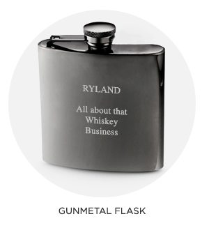 Gunmetal Flask