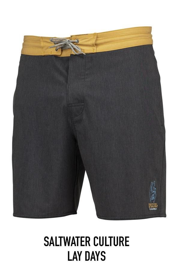 SALTWATER CULTURE LAY DAY 18" BOARDSHORTS