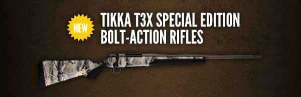 Tikka T3X Special Edition Bolt-Action Rifles
