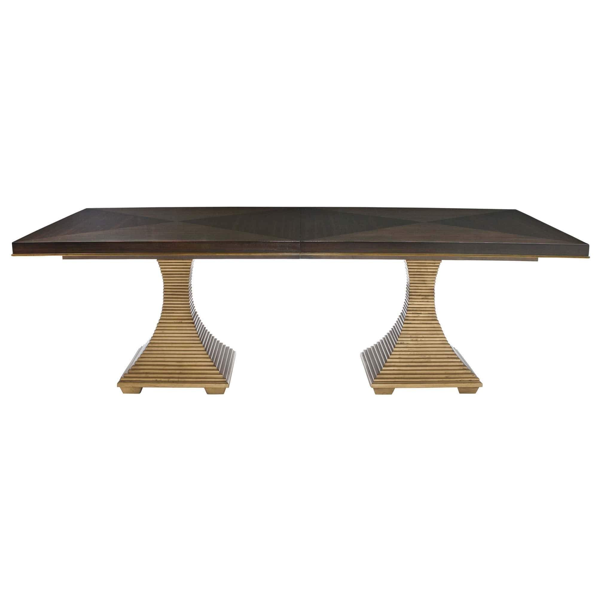 Image of Jet Set Double Pedestal Dining Table