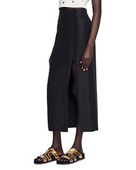 Sandro Leyla Midi Skirt