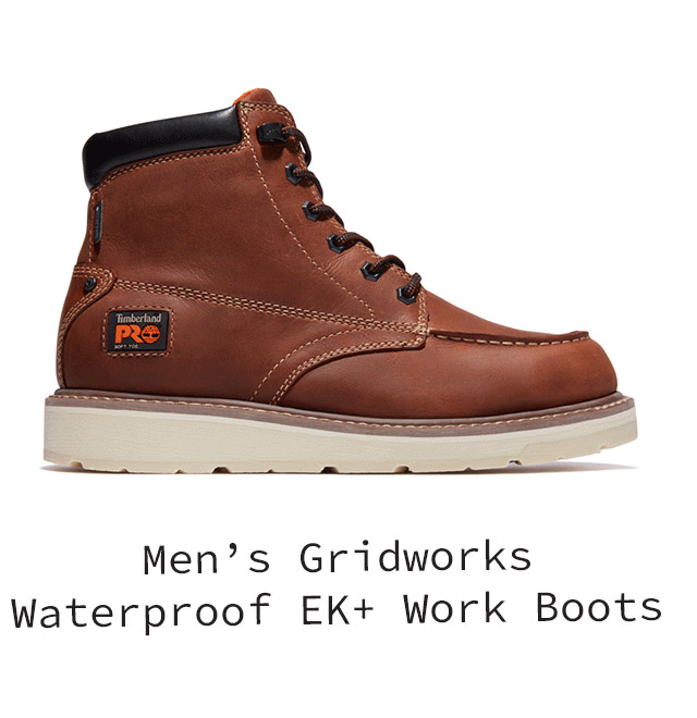 Men's Gridworks Waterproof work boots