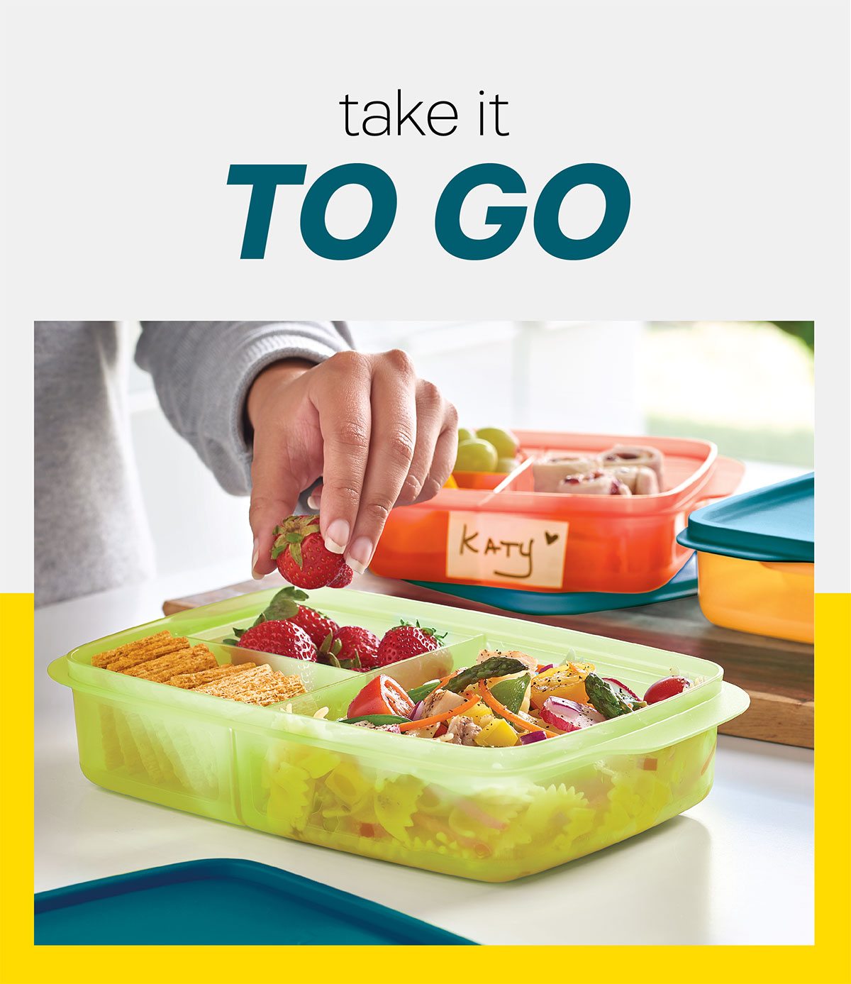 Tupperware My Lunch - A Good Companion To Carry Your Food