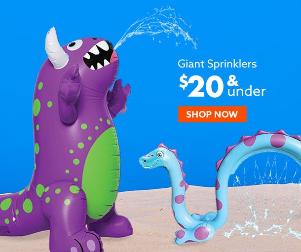 Giant Sprinklers