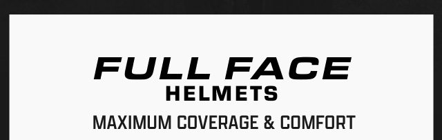 Full Face Helmets