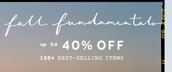 Shop up to 40% off select styles.