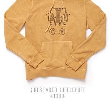 Faded Hufflepuff Hoodie