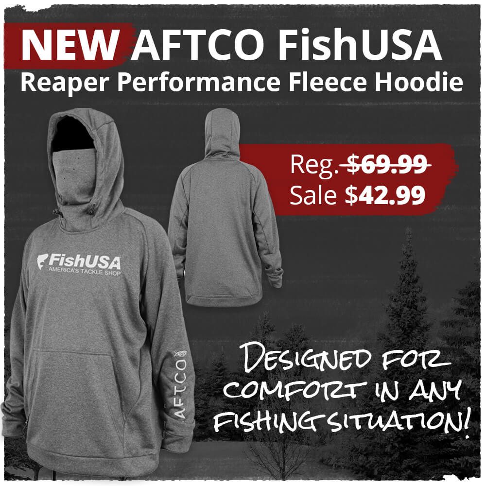 AFTCO FishUSA Reaper Performance Fleece Hoodie
