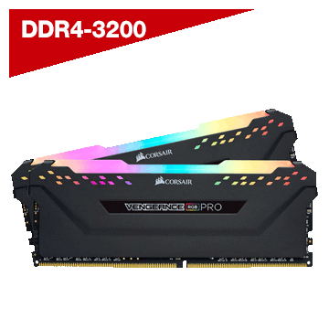 Corsair Vengeance RGB Pro 16GB (2 x 8GB) DDR4-3200 PC4-25600 CL16 Dual Channel Desktop Memory Kit