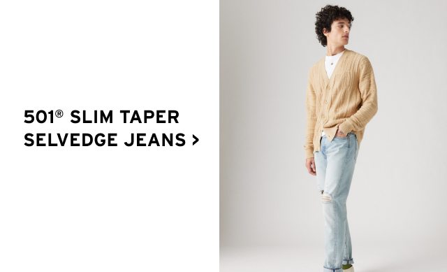 501® SLIM TAPER SELVEDGE JEANS