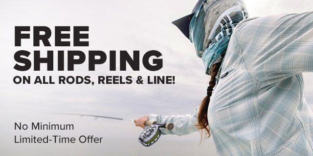 FREE SHIPPING RODS, REELS, LINE