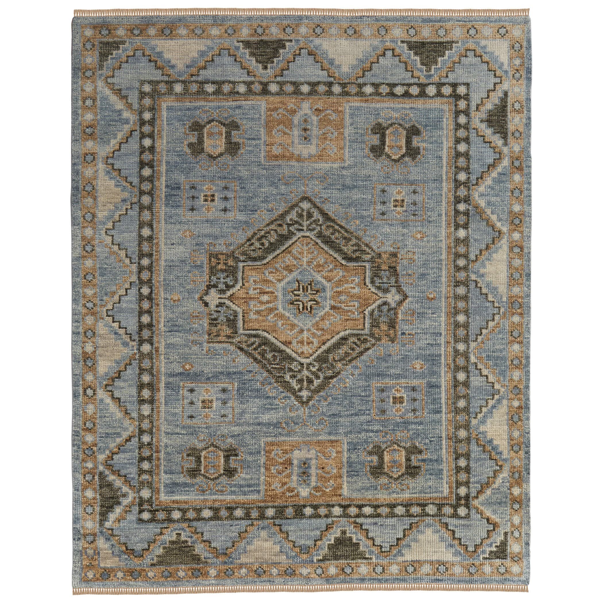 Image of Feizy Rug Fillmore 6935F, Blue/Green